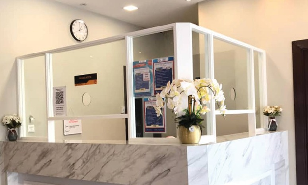 Kaunter pendaftaran Klinik Anda Jitra - proses daftar cepat dan mesra